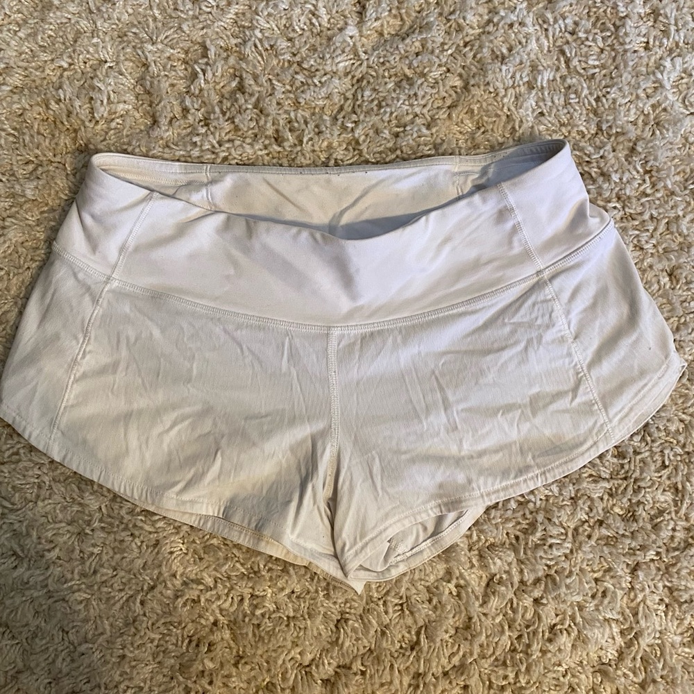 lululemon speed up low-rise shorts